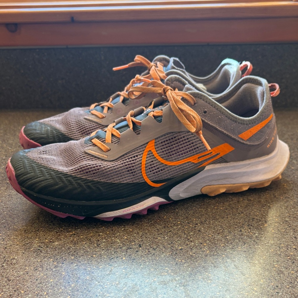 Nike Trail Running Shoes in lavender and Orange